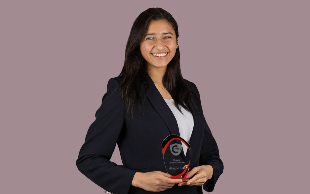 « Femme Cyber Étudiante 2025 » : un talent UPCité cyber prêt à relever les défis de l’entreprise